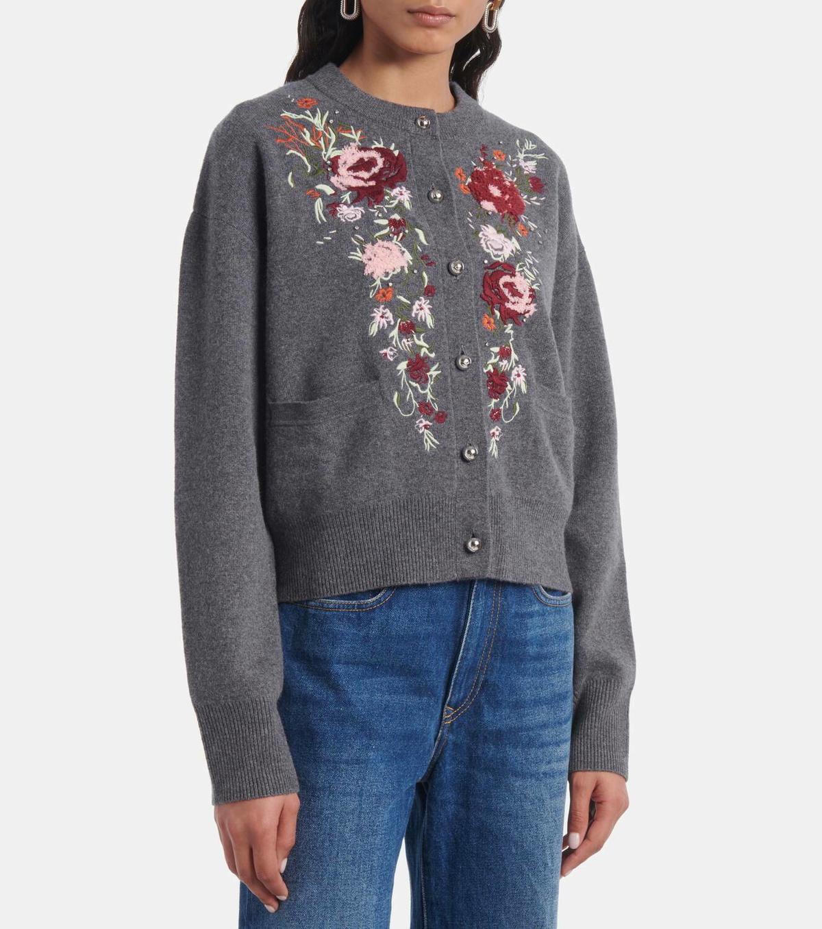 Rabanne Wool and cashmere cardigan