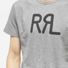 RRL Men's Logo T-Shirt in Heather Grey