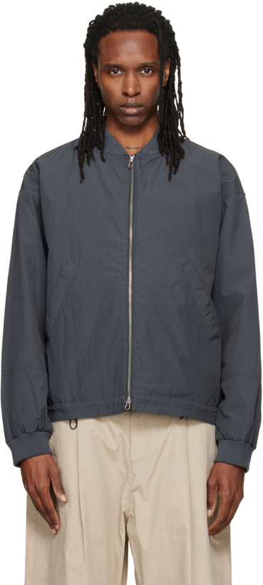 Photo: YMC Gray Basement Bomber Jacket