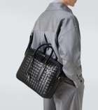 Bottega Veneta Getaway Intrecciato leather briefcase