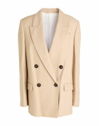 Brunello Cucinelli Womens Blazer in Beige