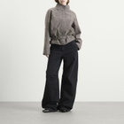 Entire Studios Women's Contrast Aviator Jacket in Brindle