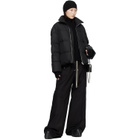 Rick Owens Moncler + Rick Owens Black Cyclopic Down Jacket