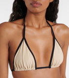 Toteme Halterneck bikini top