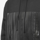 VTMNTS Men's Dripping Barcode Popover Hoody in Black