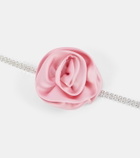 Magda Butrym Floral-appliqué choker
