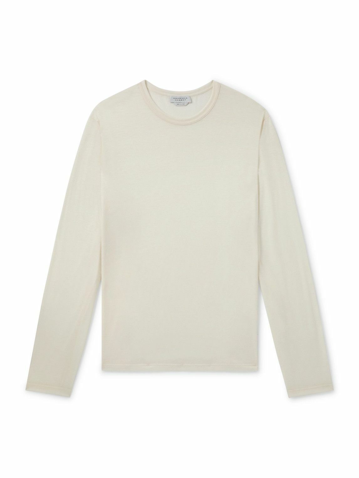 Gabriela Hearst - Owen Cashmere T-Shirt - Neutrals