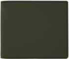 Maison Margiela Green Rubber Bifold Wallet