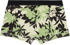 TOM FORD Green & Black Floral Boxers