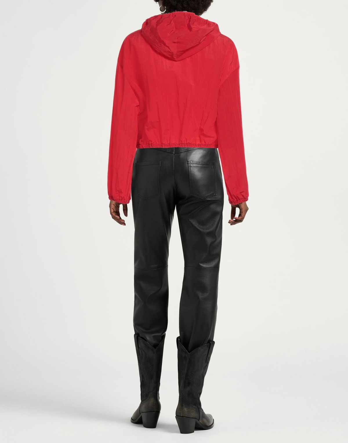 Manila Grace Womens Jacket in Red