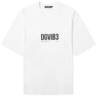 Dolce & Gabbana Men's Vibe Centre Logo T-Shirt in White