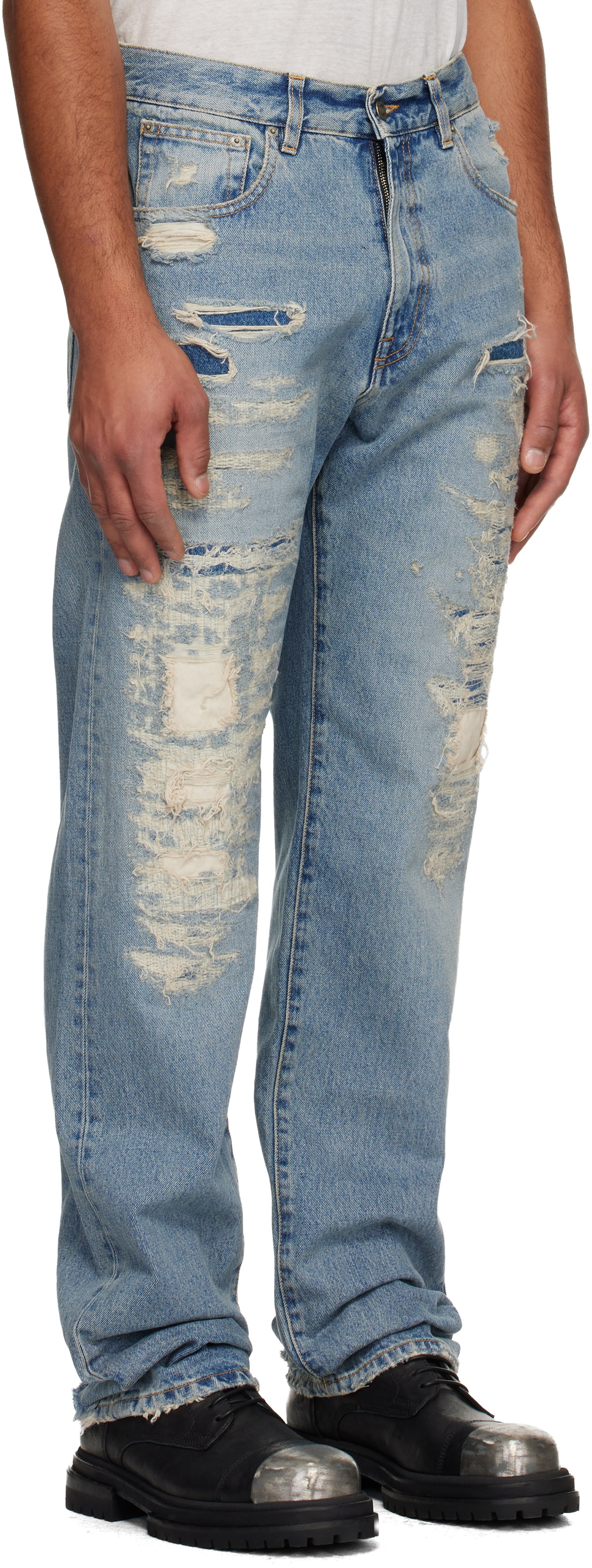 424 Blue Collection Loose Fivepocket Jeans