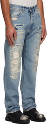 424 Blue Collection Loose Fivepocket Jeans