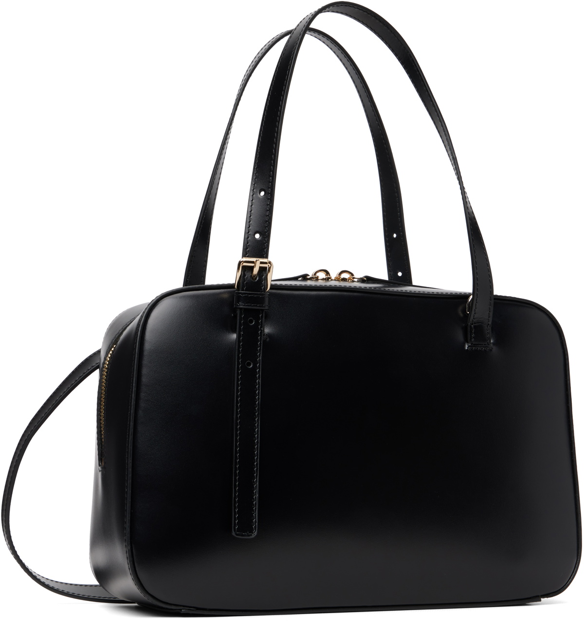 A.P.C. Black Virginie Box Bag