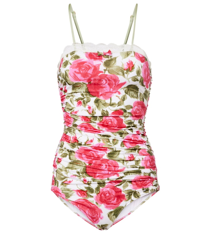 Photo: Chloé Floral ruched bodysuit