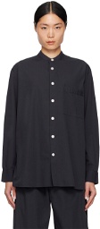 Tekla Navy Birkenstock Edition Pyjama Shirt