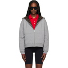 Canada Goose Brown & Gray Fuse Reversible Down Hoodie