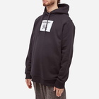 Burberry Men's Lyttleton Label Logo Hoody in Black