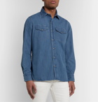 TOM FORD - Denim Shirt - Blue