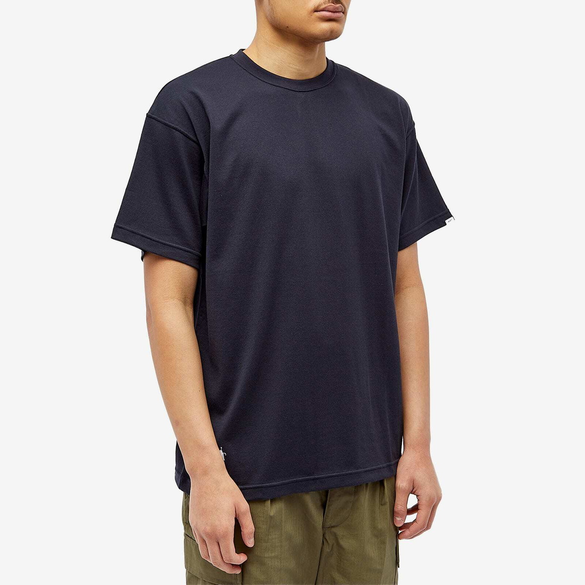 WTAPS Men's 26 Sleeve Tab T-Shirt in Navy WTAPS