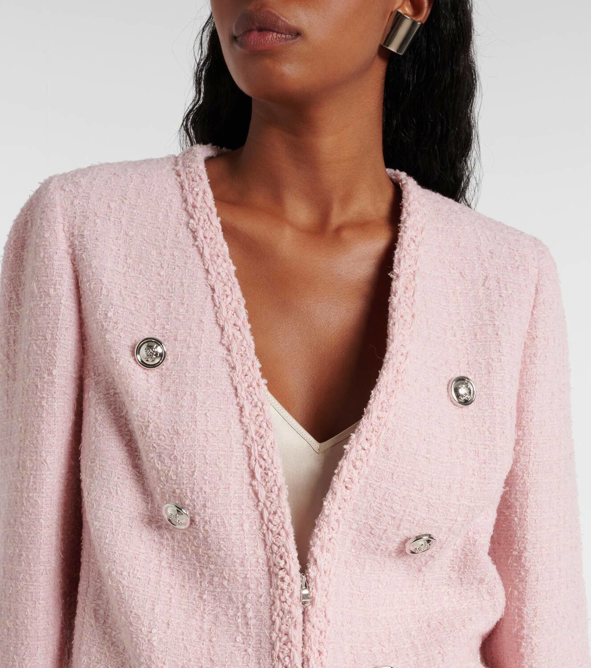 Giambattista Valli Wool-blend tweed jacket