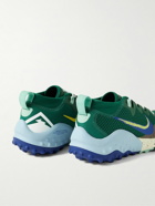 Nike Running - Wildhorse 7 Canvas, Rubber and Mesh Trail Running Sneakers - Green