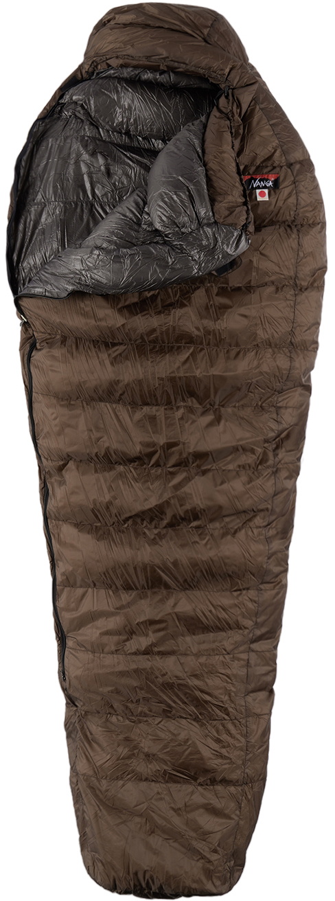 NANGA Brown AURORA light 600 DX Sleeping Bag Nanga