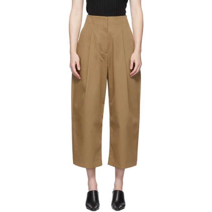 Studio Nicholson Tan Doriko Trousers Studio Nicholson