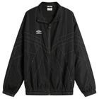 Umbro Men's Relaxed Track Jacket in Black