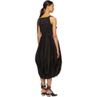 JW Anderson Black Utility Pockets Balloon Dress