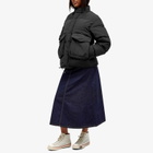 Snow Peak Women's Recycled Down Jacket in Black