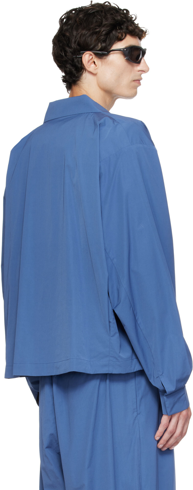 Kiko Kostadinov Blue Kippel Light Jacket