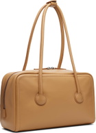 MARGESHERWOOD Beige Soft Boston Bag