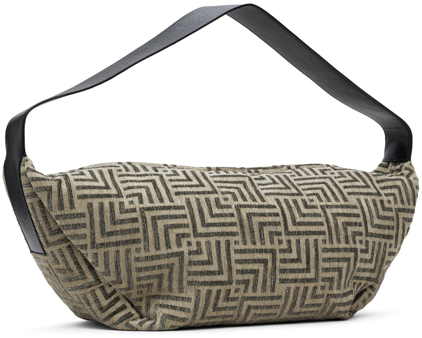 Fear of God Beige Jacquard Shell Bag