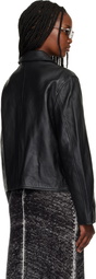 Diesel Black L-Amar-Fem-S2 Leather Jacket