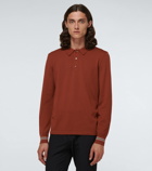 Burberry - Pace merino wool long-sleeved polo