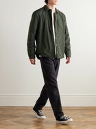 James Perse - Fleece-Lined Shell Overshirt - Green