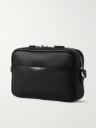 TOM FORD - Logo-Appliquéd Full-Grain Leather Messenger Bag