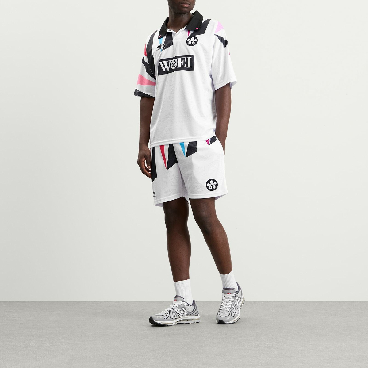Umbro Men's x WOEI Alternative Short in White