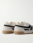 TOM FORD - Jackson Rubber and Canvas-Trimmed Suede Sneakers - Neutrals