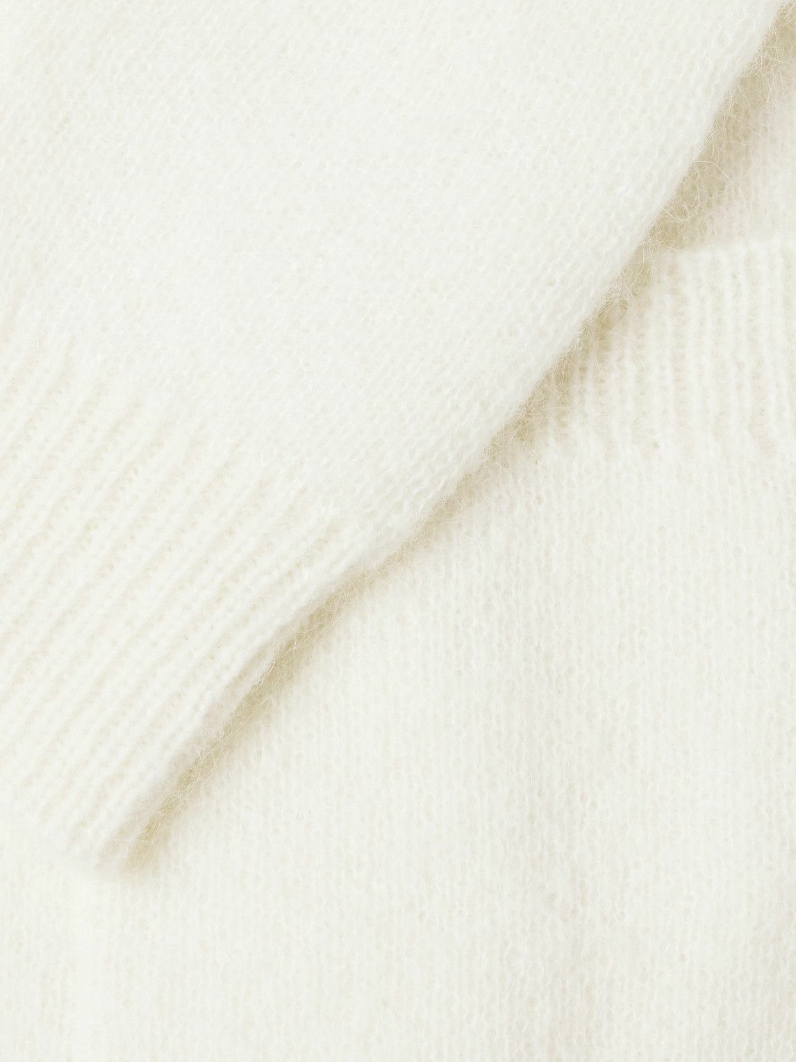 The Frankie Shop - Lucas Ribbed-Knit Cardigan - White