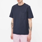 NN07 Men's Denzel Pocket T-Shirt in Navy Blue