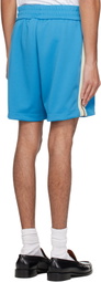 Palm Angels Blue Classic Logo Track Shorts