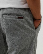 Gramicci Bonding Knit Fleece Narrow Rib Pant Grey - Mens - Sweatpants
