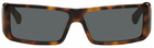 Dries Van Noten Tortoiseshell Linda Farrow Edition 157 Sunglasses