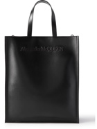 Alexander McQueen - North South Logo-Embossed Leather Tote Bag