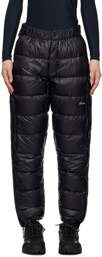 Photo: NANGA Black Minimarhythm Down Pants