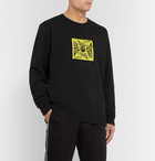 Givenchy - Printed Loopback Cotton-Jersey Sweatshirt - Black