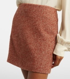 Blazé Milano Moody Coci herringbone miniskirt