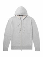 Eleventy - Cashmere Zip-Up Hoodie - Gray